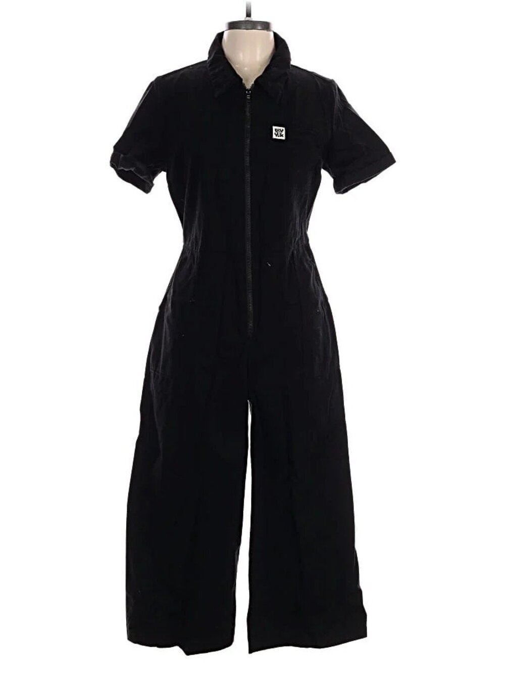 Lucy & Yak Ragan Boilersuit Black UK14/US10 Like New Organic Cotton